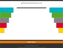 Tablet Screenshot of goldenhouseaxminster.co.uk